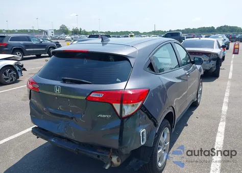 2019 Honda Hr-V Lx из США, поврежденный, VIN 3CZRU6H32KG726884